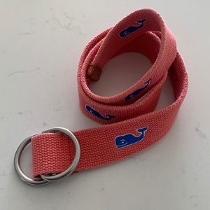 Vineyard Vines Coral Belt Boys Size Large